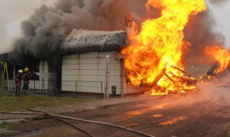 Požar u Podgorici