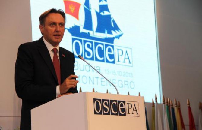 Krivokapić više nije predsjednik Parlamentarne Skupštine OEBS-a 