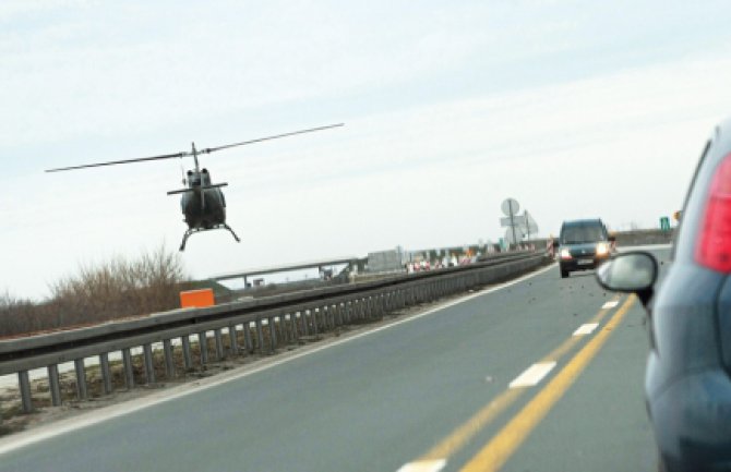 Od sjutra nadzor drumskog saobraćaja iz vazduha