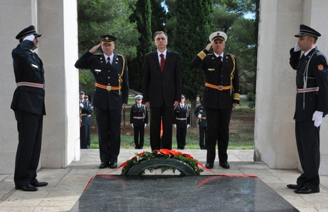 Vujanović položio vijenac na Gorici