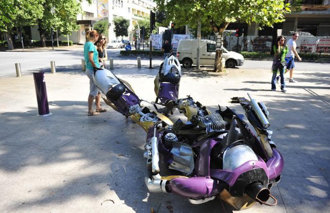 Oboren i oštećen transformers u centru Podgorice