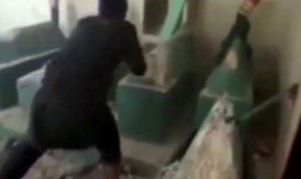 Irački teroristi uništili drevnu hrišćansku grobnicu