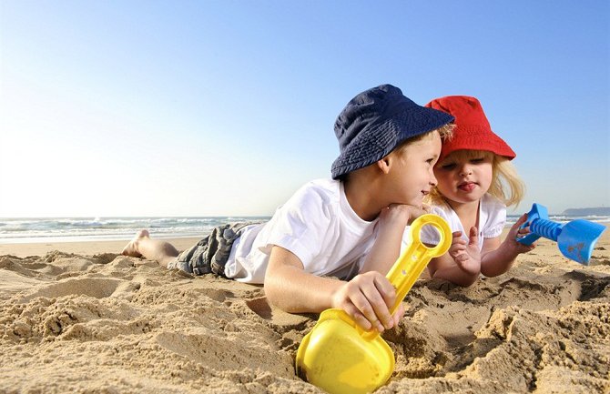 Šta djeca da jedu dok su na plaži?