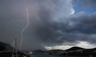 Veliko nevrijeme se očekuje u Hrvatskoj