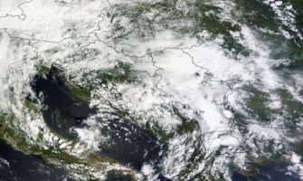 NASA: Ogroman oblak nad Srbijom