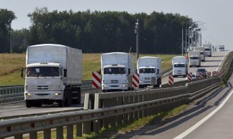 Prva grupa od 34 kamiona stigla u Rusiju