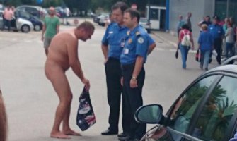 Pijani Ukrajinac nag na tivatskom aerodromu