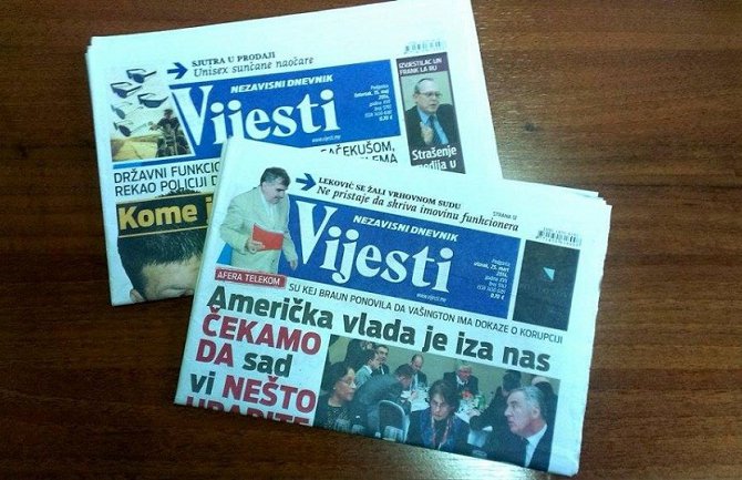 Vijesti državi duguju preko 600.000 eura