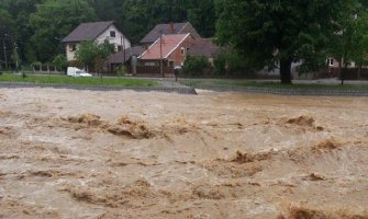 Poplavljena Titova kuća u Kumrovcu 