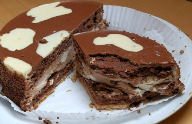 Milka torta bez pečenja