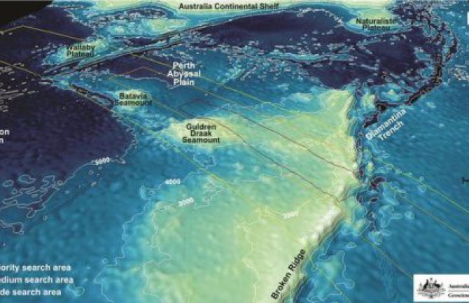 Nastavlja se potraga za malezijskim avionom u Indijskom okeanu 