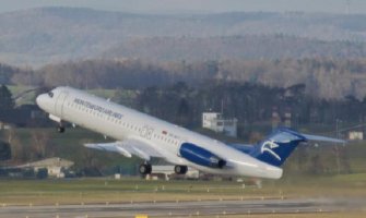 Na letu Diseldorf-Podgorica zbog udara ptice napukao vjetrobran