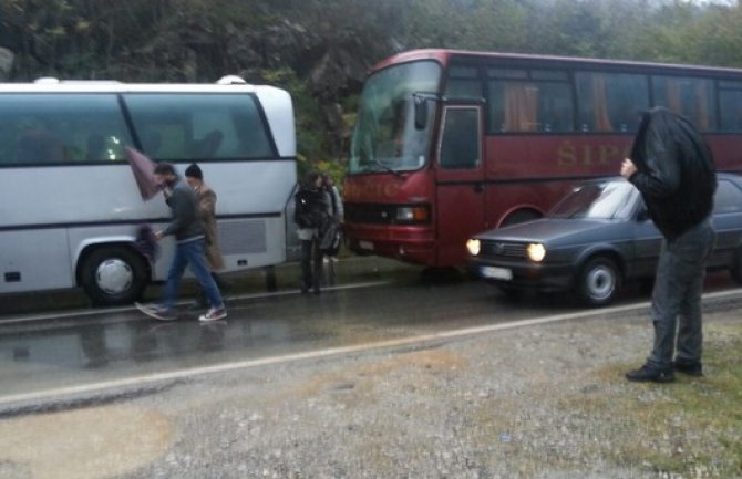 Lančani sudar u Podgorici