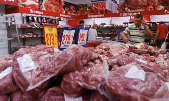 Stop za meso iz Crne Gore