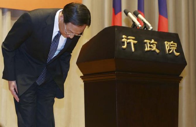 Premijer Tajvana podnio ostavku