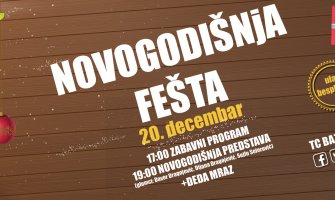 Tradicionalana novogodišnja fešta u Bazaru 20. decembra