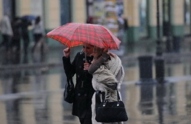 Vrijeme u CG i regionu: Narednih dana nešto toplije i uglavnom kišovito 