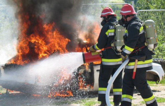 Berane:Izgorio automobil direktora Opšte bolnice