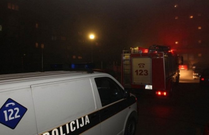 Požar u ulici Ezhera Eze Arnautovića