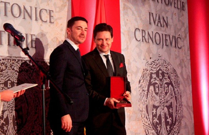 Rastislavu Vrbenskom povelja “Ivan Crnojević”