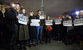 Protesti protiv napada u Parizu održani širom Evrope
