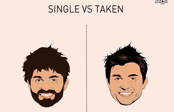 Sedam slika koje savršeno opisuju razliku između singl i zauzetog momka (FOTO)