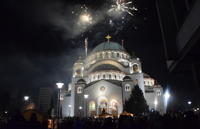 Beograđani dočekali pravoslavnu Novu godinu