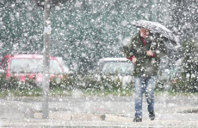 Kiša do petka za vikend snijeg i u nižim predjelima