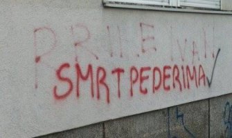 Svi prijavljeni grafiti s govorm mržnje  prema LGBTIQ populaciji biće uklonjeni