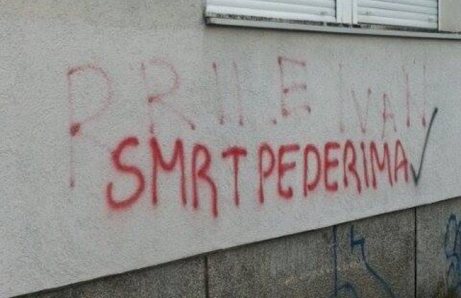 Svi prijavljeni grafiti s govorm mržnje  prema LGBTIQ populaciji biće uklonjeni