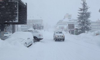 Na Durmitoru nezapamćena mećava 