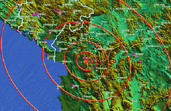 Zemljotres u Albaniji, osjetio se i u Crnoj Gori