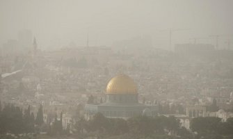 Pješčana oluja u Egiptu i Palestini: Vidljivost smanjena na svega 20 metara