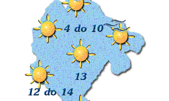 Sjutra sunčano i toplije