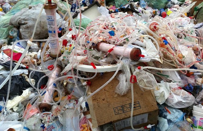 Nekontrolisano odlaganje medicinskog otpada predstavlja opasnost po zdravlje