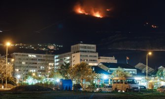 Ugašen požar iznad Budve