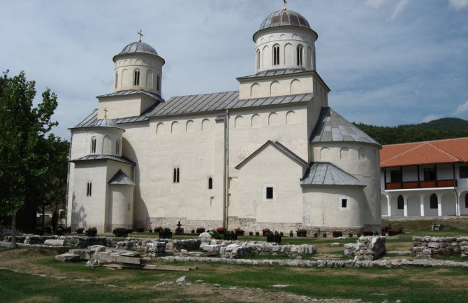 Krađa u manastiru Mileševo