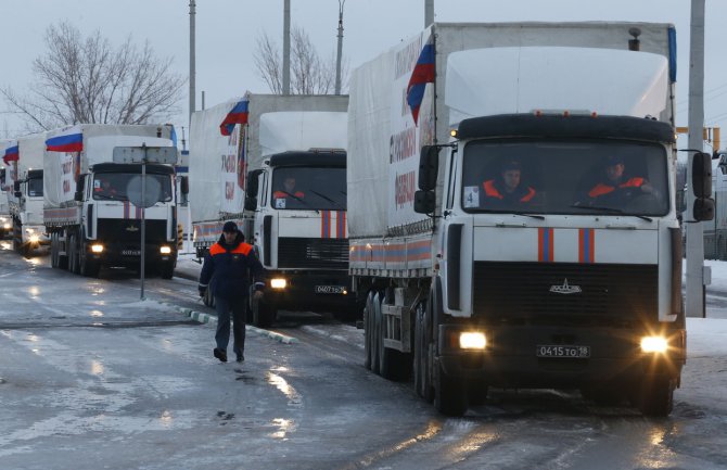 Ruski konvoj sa humanitarnom pomoći stigao u Ukrajinu