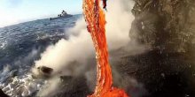 Kako se lava sliva u okean (VIDEO)