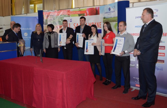 41. Sajam hrane: Dodjeljena priznanja EXPO TROPHY najuspješnijim izlagačima