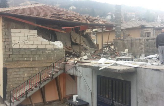 Nevjerovatno: Eksplozija bojlera uništila pola kuće