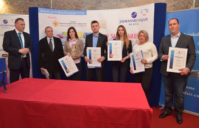 Dodijeljene nagrade  EXPO TROPHY  za Sajam namještaja i Sajam umjetnina