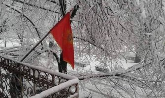 Više crnogorskih gradova pod snijegom 