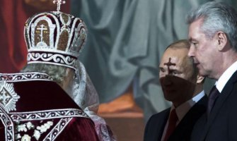 Krst se ukazao na čelu Vladimira Putina (FOTO)