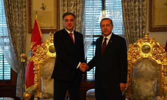 Erdogan uskoro u Crnoj Gori