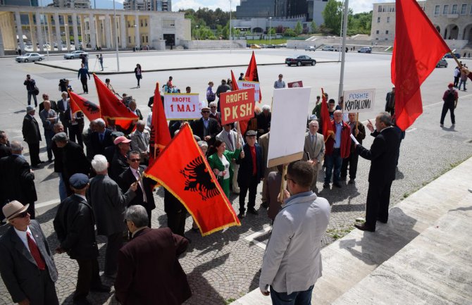 Protestima obilježen Međunarodni praznik rada 