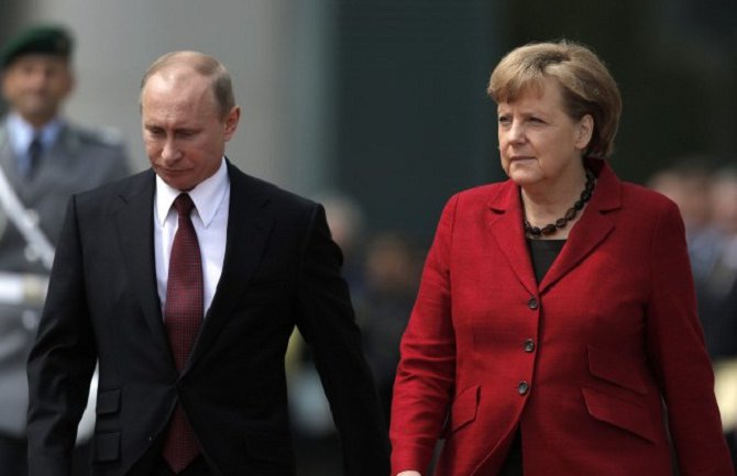 Merkelova danas u Moskvi