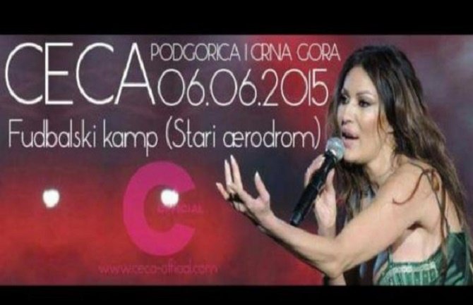 Ceca zakazala koncert na fudbalskom kampu na Starom aerodromu!