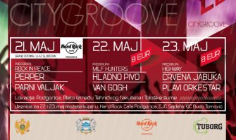 U petak promo party City Groov-a