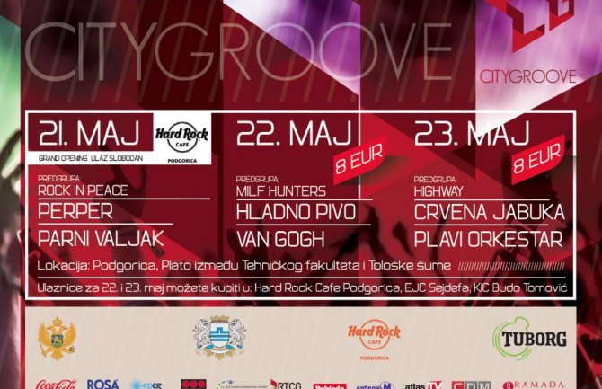 U petak promo party City Groov-a